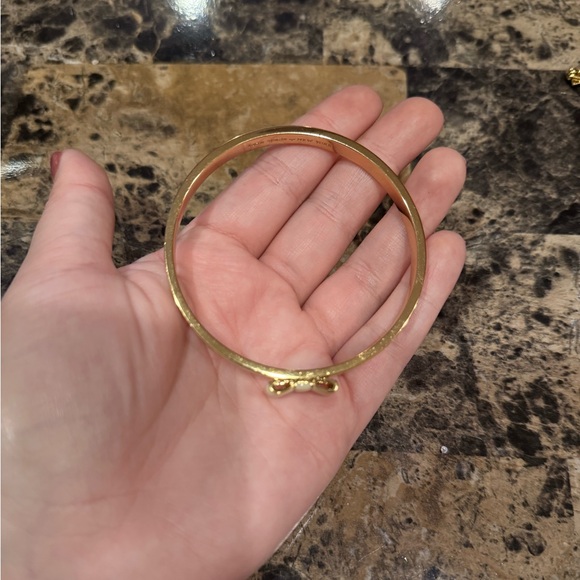 Kate Spade Take a Bow Cream Bangle Bracelet - Picture 3 of 7
